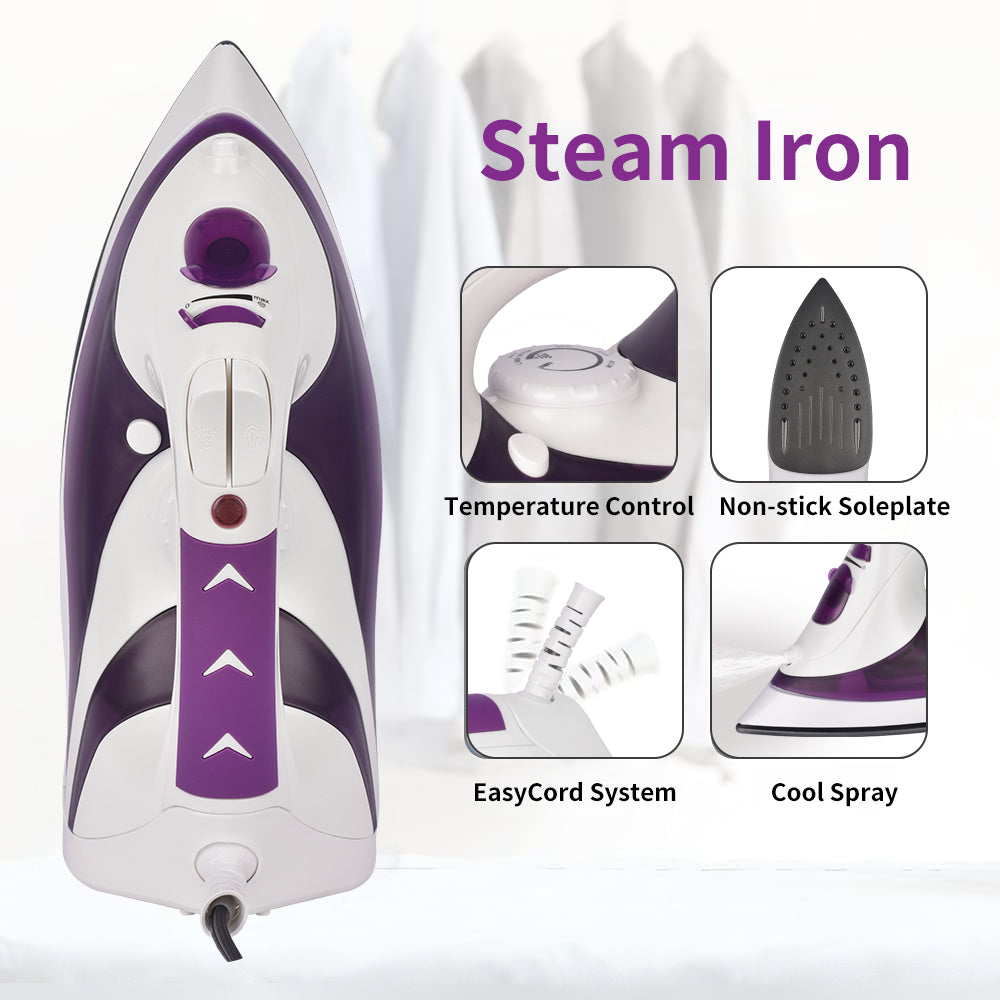 Grape Purple High-end Steam Iron - 5098